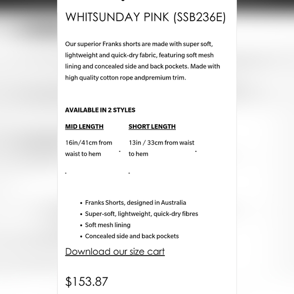 Frank's Sailboat Print Swim Trunks in Whitsunday Pink 6" Inseam Medium - Picture 9 of 15